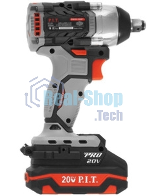 Гайковерт P.I.T. PIW20H-300B/1 аккум. патрон:квад.1/2