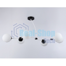 Светитльник Ambrella Light TR2552/6 WH/BK белый/черный E27/6 max 60W 1160*600*450