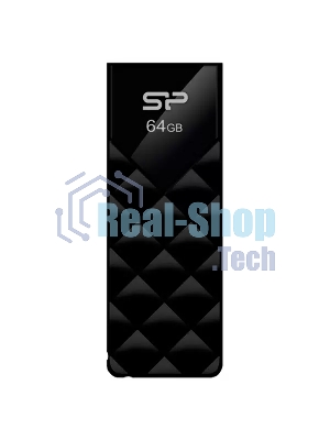 Флешка USB Silicon Power R/W USB 64Gb Ultima U03 SP064Gb,UF2U03V1K USB 2.0, черный
