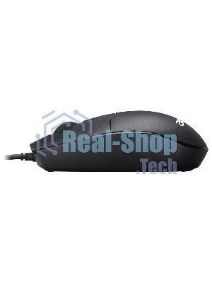 Мышь проводная Acer OMW126 черный, 1200 dpi, USB, кнопки - 3