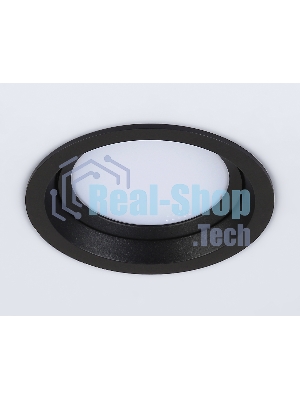 Светильник Ambrella light TN52231 BK черный IP20 GX53 D110*44