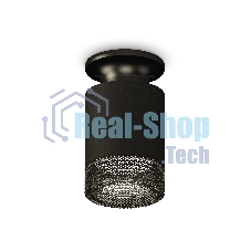 Светильник Ambrella Light XS6302102 SBK/PBK/BK черный песок/черный полированный/тонированный MR16 GU5.3 (N6902, C6302, N6151)
