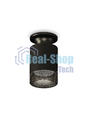 Светильник Ambrella Light XS6302102 SBK/PBK/BK черный песок/черный полированный/тонированный MR16 GU5.3 (N6902, C6302, N6151)