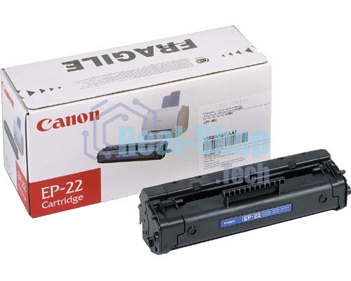 Картридж лазерный Canon EP-22 (1550A003, аналог HP C4092A) черный (2500 стр) для LBP 800/810/1120, HP LJ 1100/1100A/X, LJ 3200