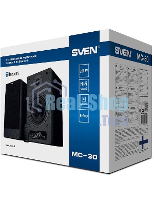 Акустическая система SVEN АС MC-30, черный (200 Вт, Bluetooth, пульт, Optical)