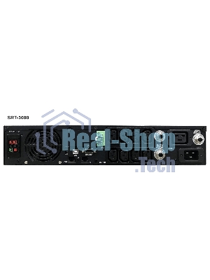 Источник бесперебойного питания Powercom Smart King RT SRT-3000A LCD 2700Вт 3000ВА черный