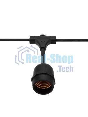 Шина в виде ленты Neon-night Belt-Light 2 жилы, шаг 40 см подвесные патроны E27 влагостойкая IP65