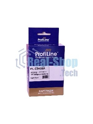 Картридж струйный ProfiLine PL-C9428A (№85) для принтеров HP DesignJet 30/90/130 с чернилами Light Cyan