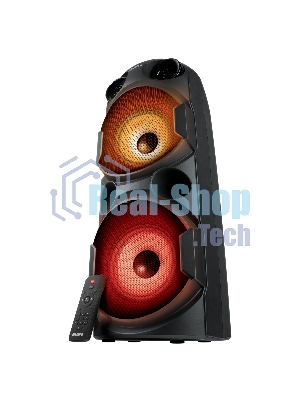 Колонка АС SVEN PS-750, черный (80 Вт, TWS, Bluetooth, FM, USB, microSD, LED-дисплей, 2х4400мА*ч)