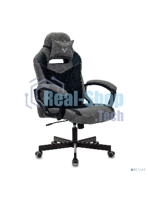 Кресло Бюрократ VIKING 6 KNIGHT B FABRIC черный, ткань, 120 кг, механизм качания