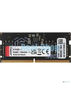 Оперативная память Kingston Fury Impact, DDR5, 8GB (1x8GB), 4800MHz, CL38 SO-DIMM