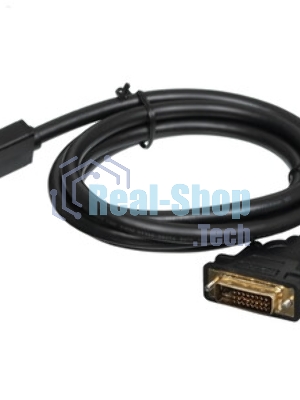 Кабель ExeGate EX284906RUS HDMI-DVI ExeGate EX-CC-HDMIM-DVIM-2.0 (19M/25M, dual link, 2м, 2 фильтра, позолоченные контакты)