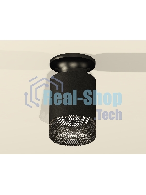Светильник Ambrella Light XS6302102 SBK/PBK/BK черный песок/черный полированный/тонированный MR16 GU5.3 (N6902, C6302, N6151)