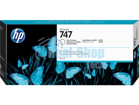 Картридж струйный HP 747 усилитель глянца, для HP DesignJet Z9+ 300-ml