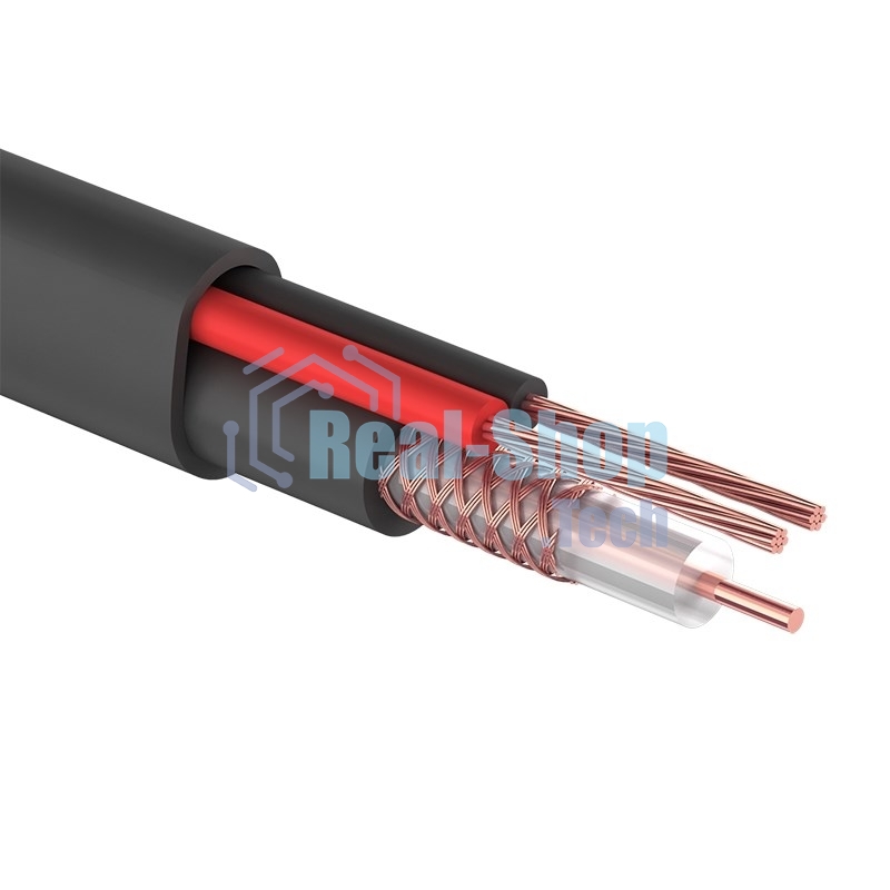 Кабель PROconnect КВК-П-2 +2x0,75 мм² (Cu/CCA) (96) черный (бухта 200 м)