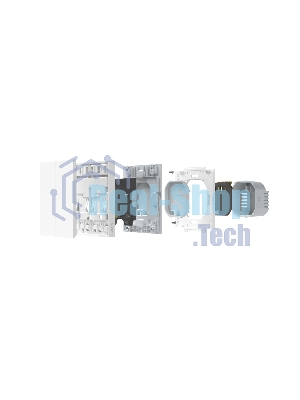Выключатель умный Aqara Smart wall switch H1 (with neutral, double rocker) WS-EUK04