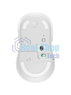 Мышь беспроводная Logitech Signature M650 L белый, 4000 dpi, радиоканал, Bluetooth, USB, кнопки - 5