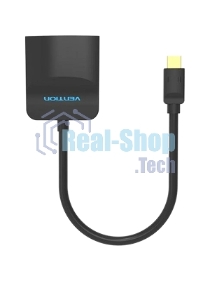 Адаптер-переходник Vention mini DisplayPort 20M > HDMI F черный (HBCBB)