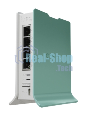 Роутер беспроводной MikroTik hAP ax lite (L41G-2AXD) AX600 10/100/1000BASE-TX голубой