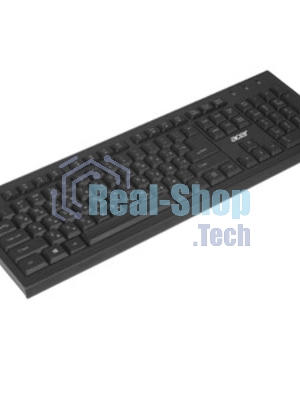 Комплект клавиатура+мышь Acer OKR120 беспроводной, USB, 1600 DPI, чёрный