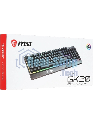Клавиатура проводная Gaming Keyboard MSI VIGOR GK30, Wired