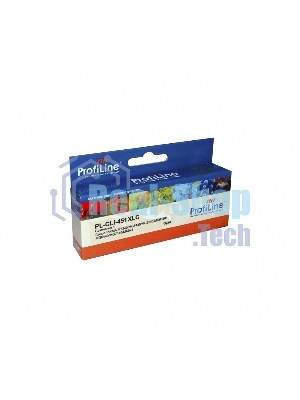 Картридж струйный ProfiLine PL-CLI-451C для принтеров Canon PIXMA iP7240/MG5440/MG5540/MG6340/MG6440/MG7140/MX924 Cyan водн