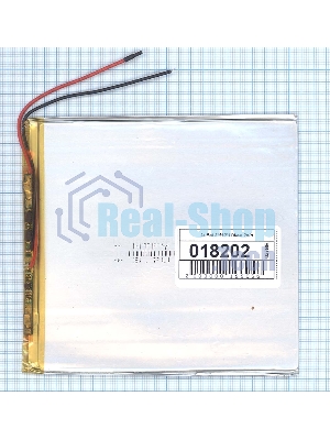 Аккумулятор Li-Pol (батарея) 2x110x115мм 2pin 3.7V/3500mAh