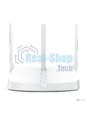 Маршрутизатор Mercusys MW305R Wi-Fi роутер 300 Мбит/с 2,4 ГГц, 1 порт WAN 10/100 Мбит/с + 4 порта LAN 10/100 Мбит/с, 2 фиксированные антенны