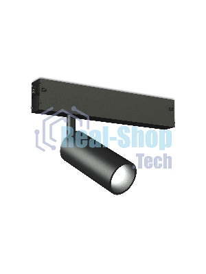 Светильник светодиодный трековый для шинопровода Magnetic Ambrella light GL1610 BK черный IP20 7W 4200K 220V 36° D35*80 (Без ПДУ)