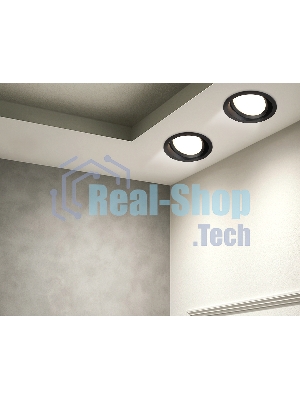 Светильник Ambrella light TN52231 BK черный IP20 GX53 D110*44