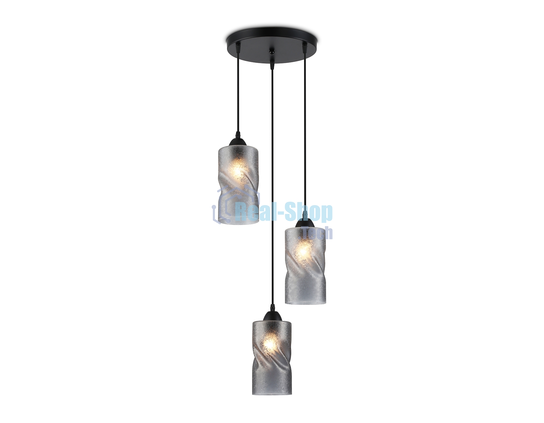 Светильник Ambrella light TR3414/3 BK черный E27/3 max 60W D320*1000