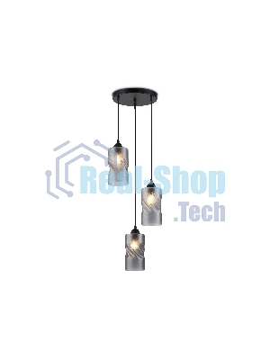 Светильник Ambrella light TR3414/3 BK черный E27/3 max 60W D320*1000