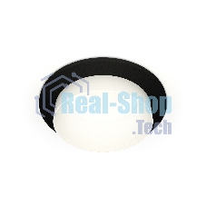 Комплект встраиваемого светильника Ambrella light XC6513020 SBK/SWH черный песок/белый песок MR16 GU5.3 (C6513, N6130)