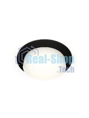 Комплект встраиваемого светильника Ambrella light XC6513020 SBK/SWH черный песок/белый песок MR16 GU5.3 (C6513, N6130)