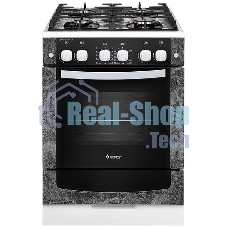 Плита газовая Gefest ПГ 6500-02 0113 черный, конфорок 4 шт, духовка 52 л, 60 см x 85 см x 60 см