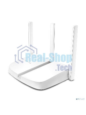 Маршрутизатор Mercusys MW305R Wi-Fi роутер 300 Мбит/с 2,4 ГГц, 1 порт WAN 10/100 Мбит/с + 4 порта LAN 10/100 Мбит/с, 2 фиксированные антенны