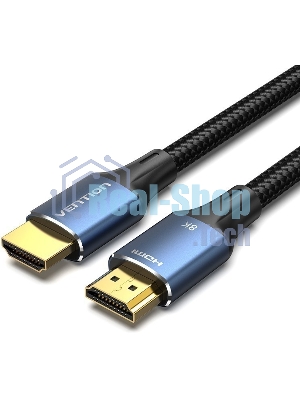 Кабель Vention HDMI Ultra High Speed v2.1 with Ethernet 19M/19M - 1.5м