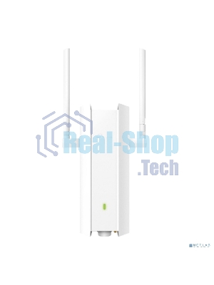 Двухдиапазонная точка доступа TP-Link EAP625-Outdoor HD, для улицы и помещений с поддержкой Wi-Fi 6 AX1800, 1 гиг. порт RJ45, 802.3af/at, Passive PoE (48 В, 0,5 А), IP67, 2 внешние антенны