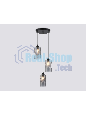 Светильник Ambrella light TR3414/3 BK черный E27/3 max 60W D320*1000