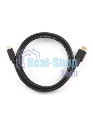 Кабель Cablexpert HDMI-mini HDMI CC-HDMI4C-6, 19M/19M, v2.0, медь, позол.разъемы, экран, 1.8м, черный, пакет