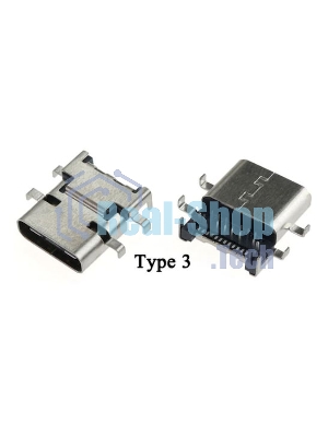 Разъем USB TYPE-C для ноутбука Lenovo ThinkPad E480 E485 E580 E585 R480 E590 VER-3