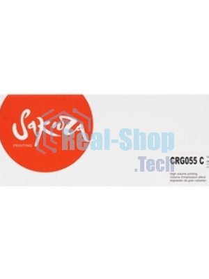 Картридж лазерный Sakura CRG055C для Canon i-SENSYS LBP663, LBP664, MF742, MF744, MF746, синий, 2 100к.