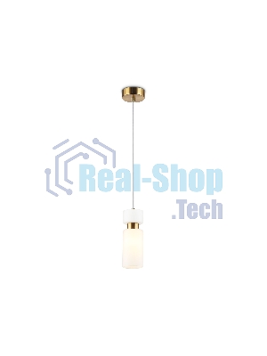Светильник Ambrella light LH56122 BS/FR латунь/белый матовый E14 max 40W D65*1500