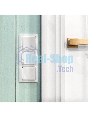 Перекрестный переключатель одноклавишный Werkel W1113001 (белый)