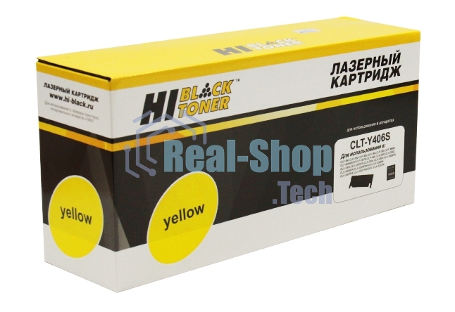 Расходные материалы Hi-Black CLT-Y406S Картридж для Samsung CLP-360/365/368/CLX-3300/3305/3307, Y, 1500 стр.