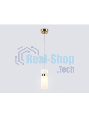 Светильник Ambrella light LH56122 BS/FR латунь/белый матовый E14 max 40W D65*1500