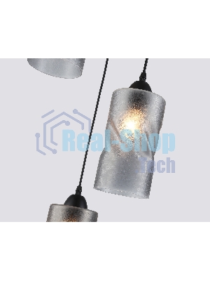 Светильник Ambrella light TR3414/3 BK черный E27/3 max 60W D320*1000