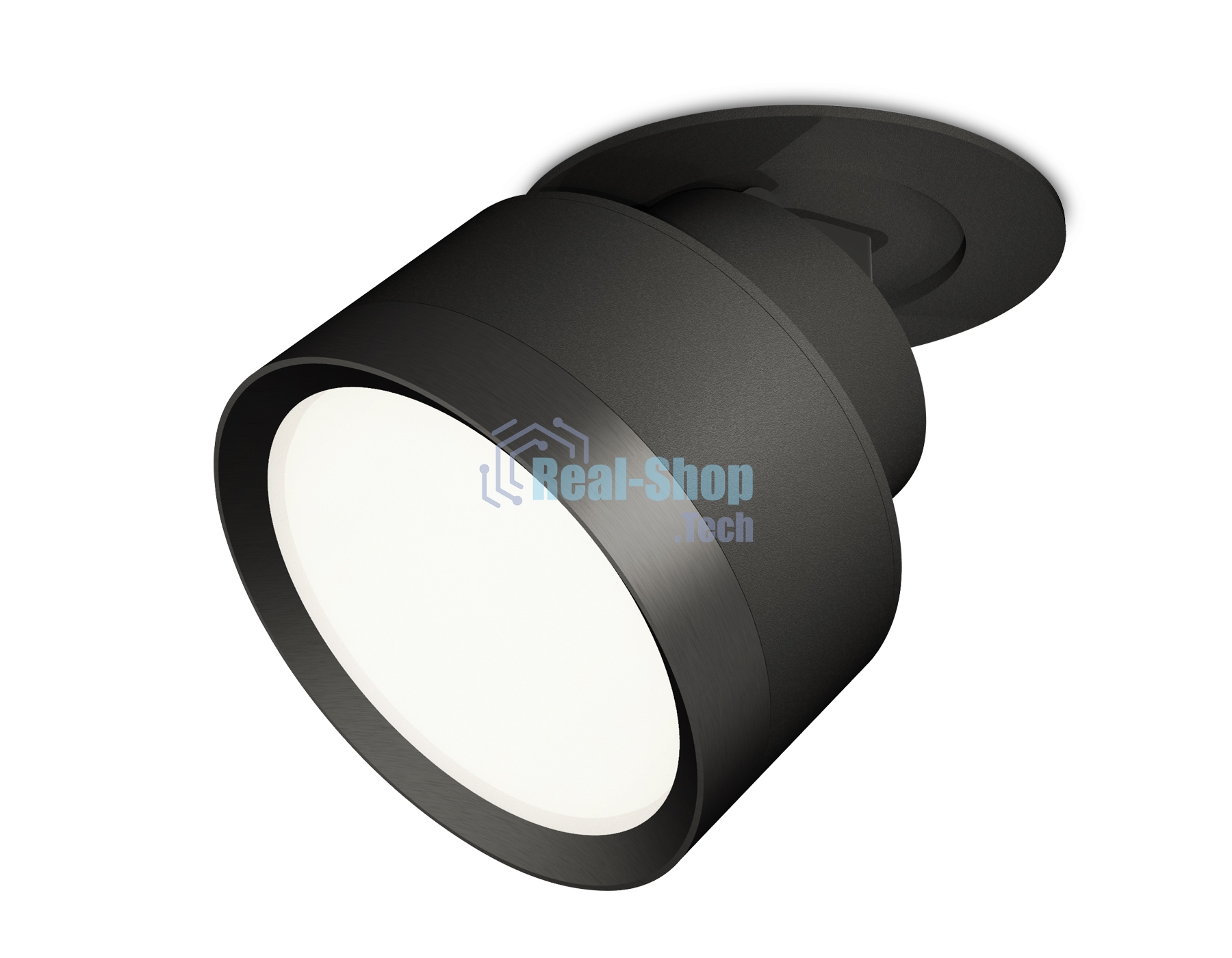 Светильник Ambrella Light XM8102500 SBK/PBK черный песок/черный полированный GX53 (A2242, A2106, C8102, N8113)