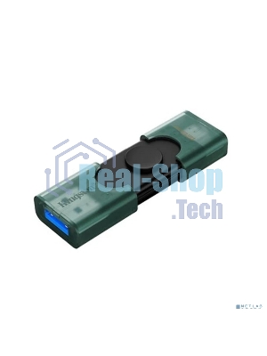 Флешка USB Kingston DataTraveler Duo (DTDEG2/128Gb), 128Gb, USB 3.2/Type-C, R/W 100/60, зеленая
