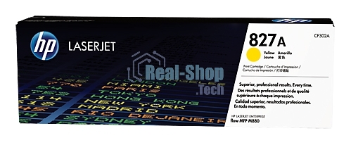 Тонер Картридж HP 827A CF302A желтый для HP CLJ Ent M880
